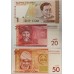 KYRGYSTAN 1999-2009 . ONE 1 - FIFTY 50 SOM BANKNOTES